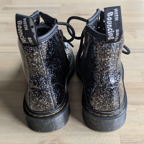 Toddler 1460 Glitter Lace‎ Up Boots - Picture 5 of 8